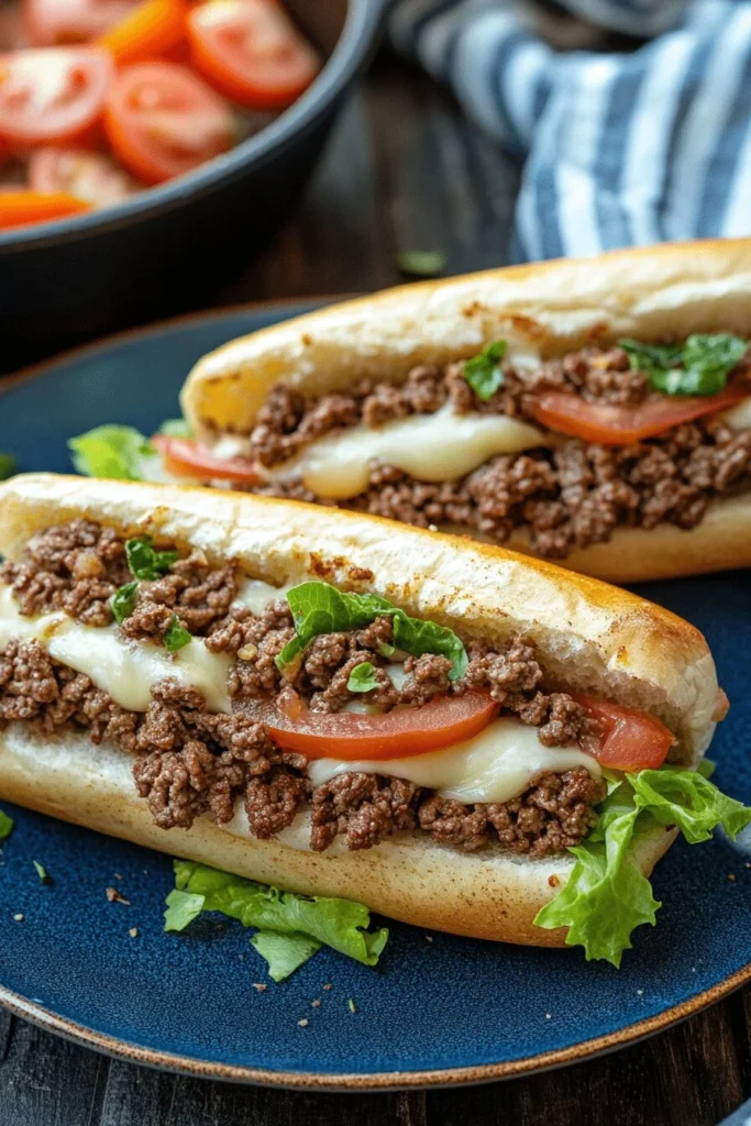 Chopped Cheese Sandwich