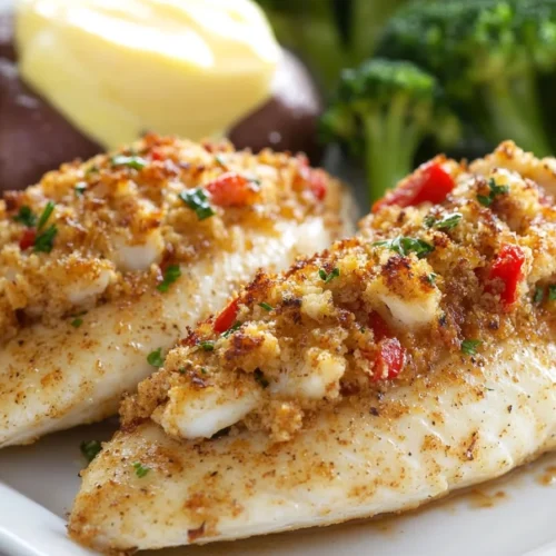 Delicious Red Lobster Flounder At Home