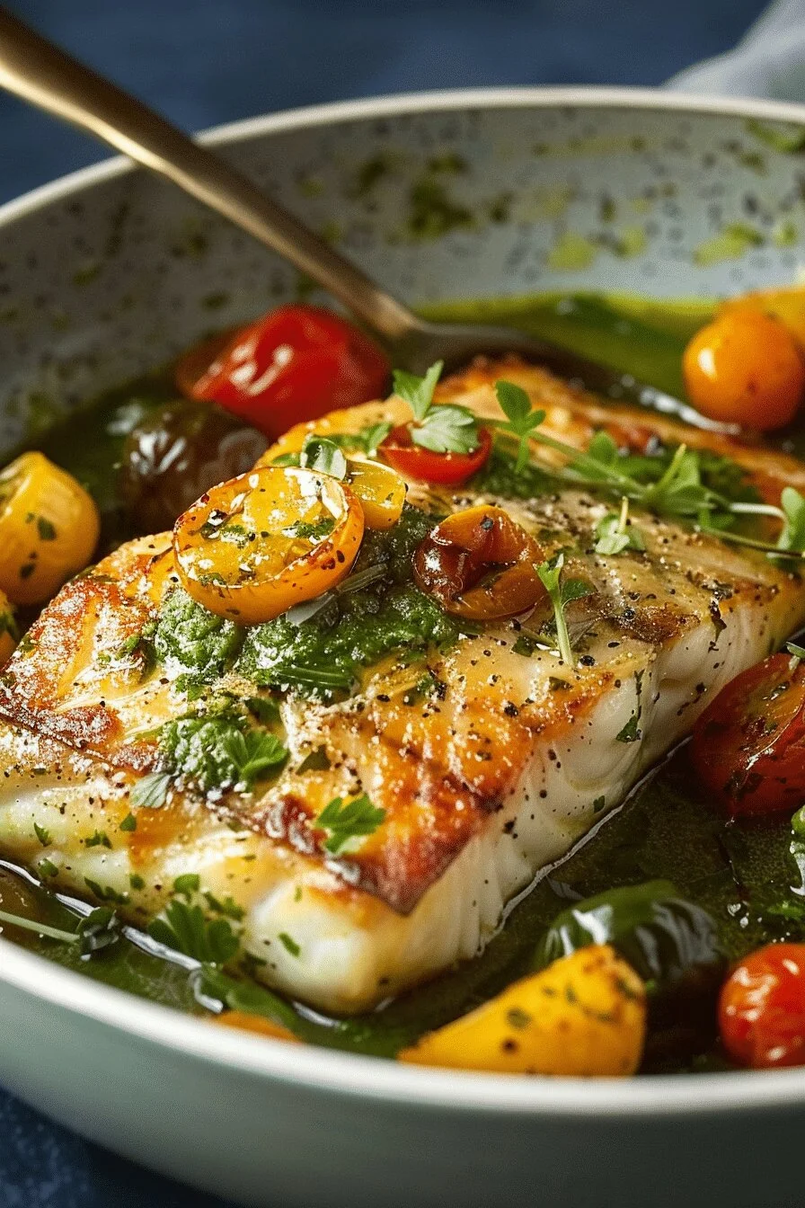 Gordon Ramsays Sea Bass With Sorrel Sauce