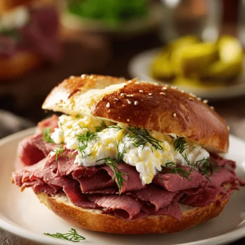 How To Make Salt Beef Bagel