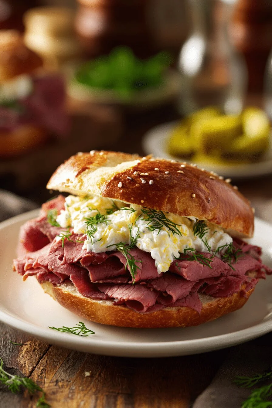 How To Make Salt Beef Bagel