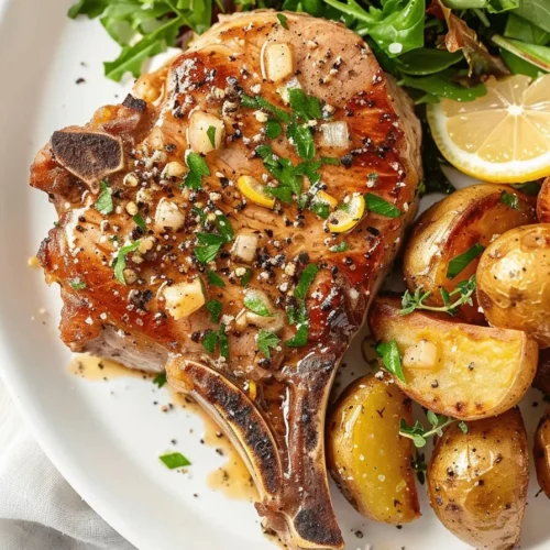 How To Make Lemon Pepper Pork Chops