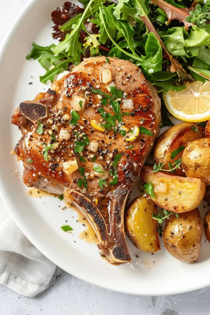 How To Make Lemon Pepper Pork Chops