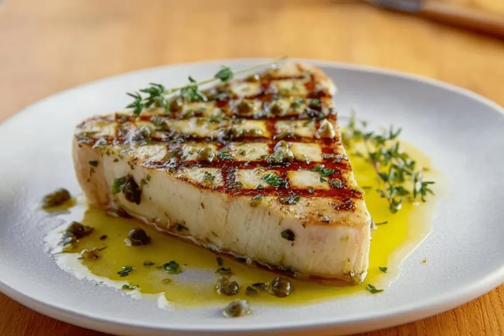 Italian Style Sous Vide Swordfish Recipe