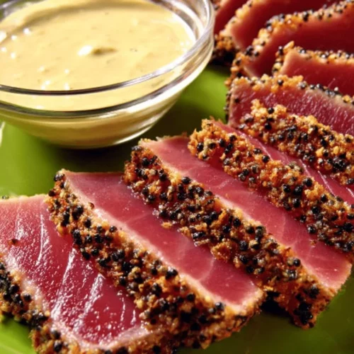Outback Steakhouse Seared Peppered Ahi Recipe