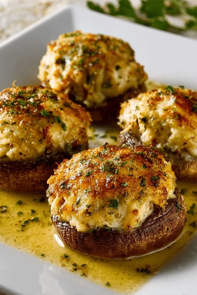 Red Lobster Crab Stuffed Mushroom