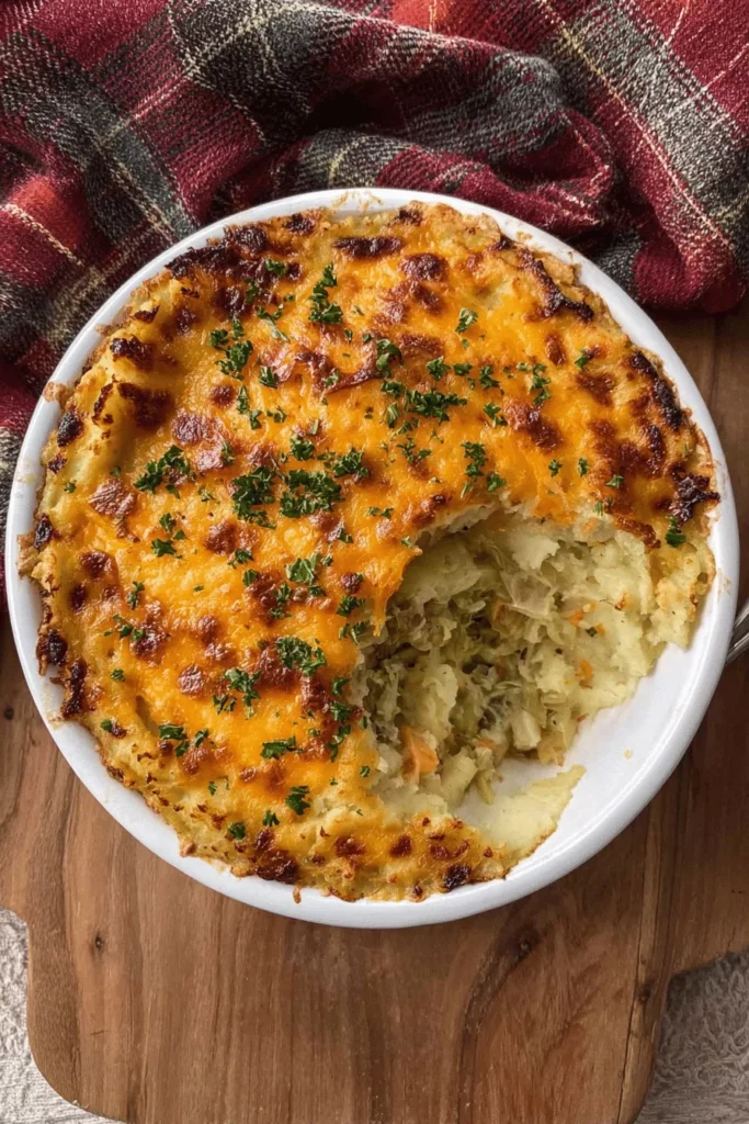 Scottish Rumbledethumps Served