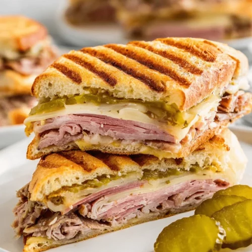 The Cheesecake Factory Cuban Sandwich Served