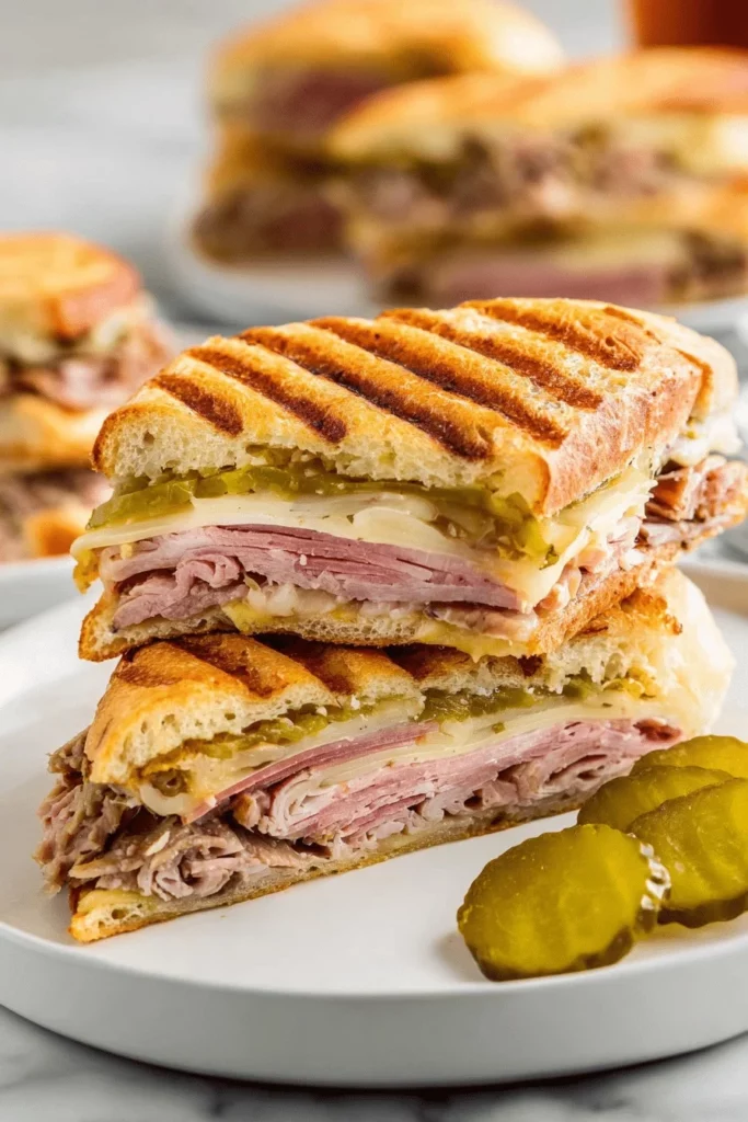 The Cheesecake Factory Cuban Sandwich Served