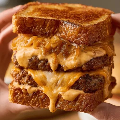 Whataburger Patty Melt Served