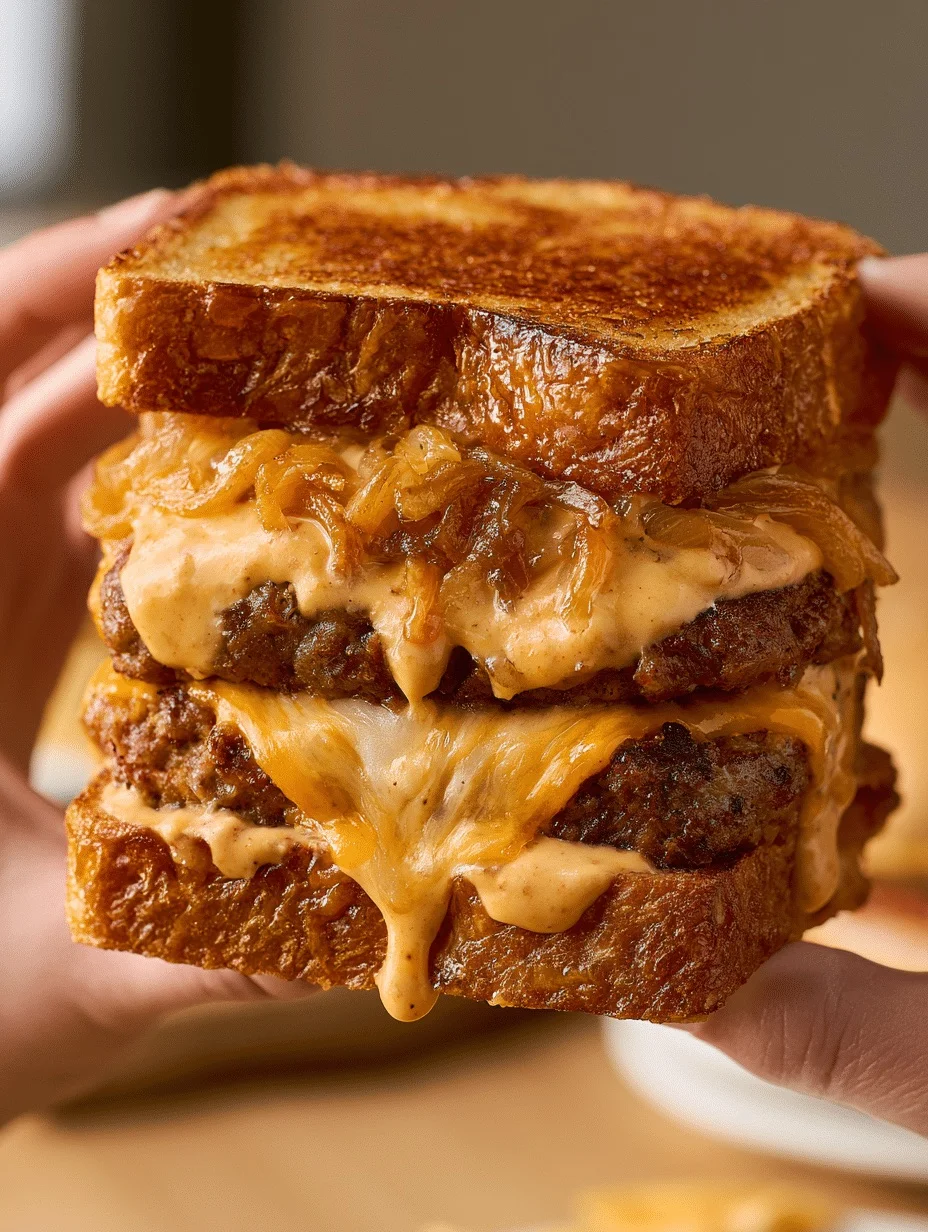 Whataburger Patty Melt Served