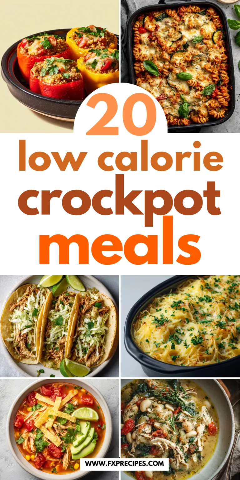 20 Healthy Low Calorie Crockpot Meals You’ll Want on Repeat