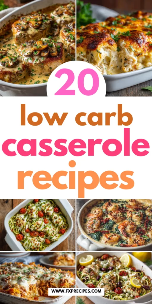 low carb casserole recipes