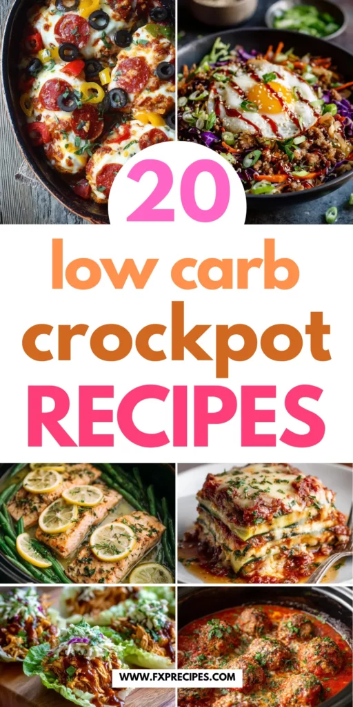 low carb crockpot recipes