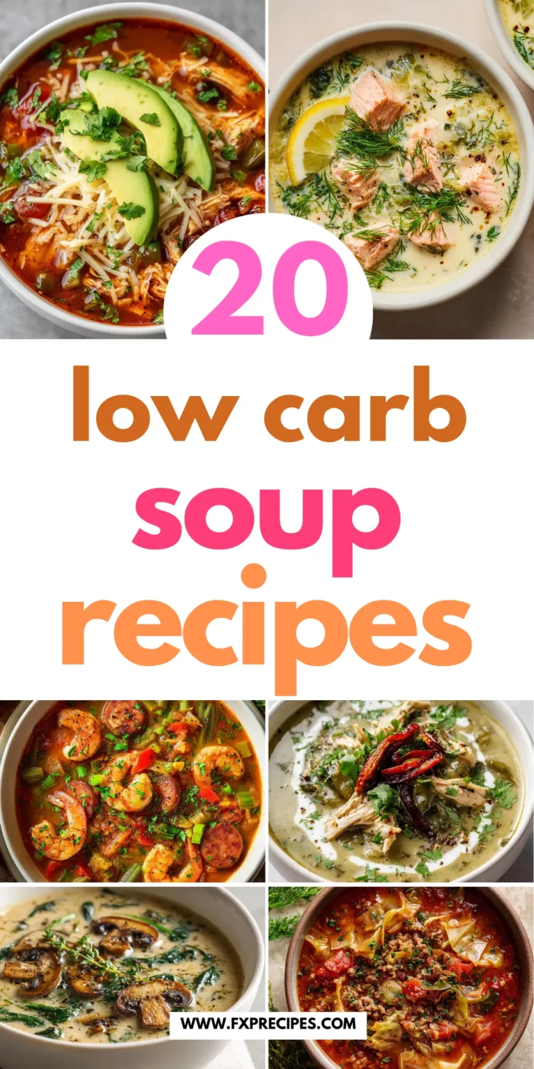 20 Low Carb Soup Recipes That Actually Taste Comforting