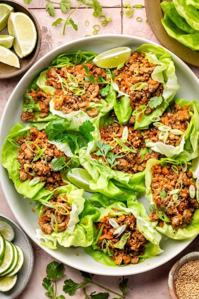 Ground-Turkey-Lettuce-Wraps
