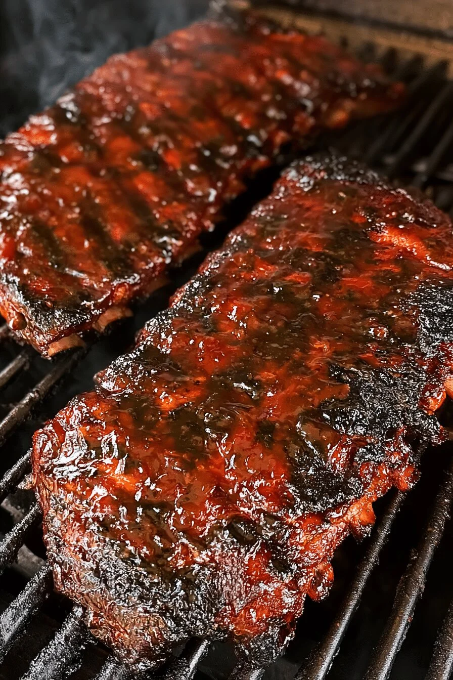 Ribs On A Gas Grill