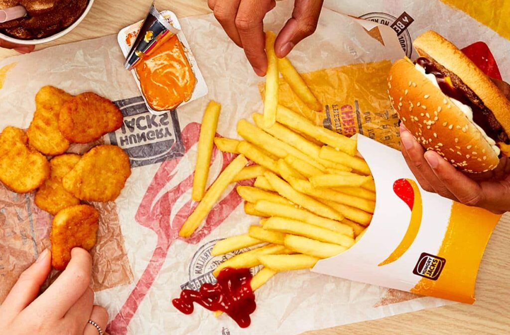 Hungry Jack's menu
