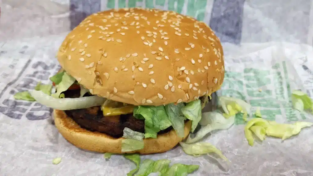 Hungry Jack's whopper